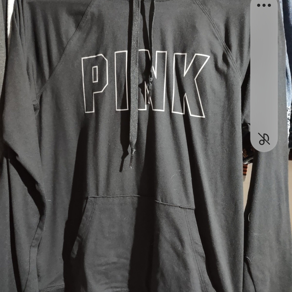 PINK Victoria's Secret Black Men's Sweater